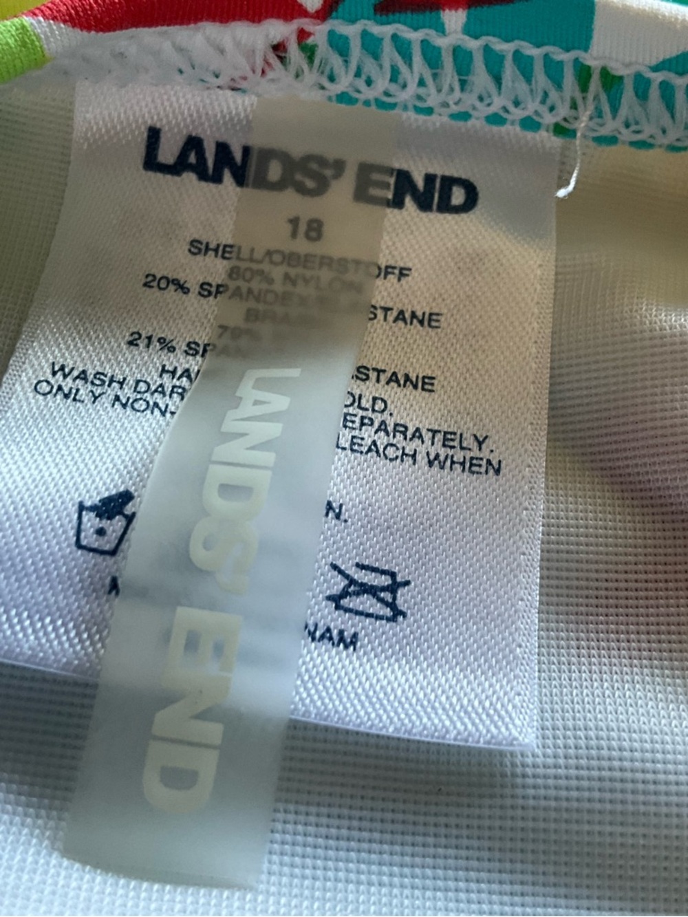 Lands End size 18 swimsuit top - Picture 7 of 7